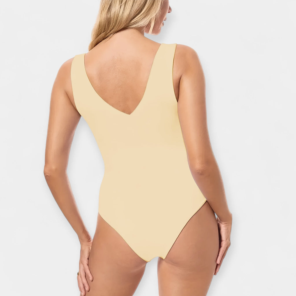 Débardeur sans manches avec décolleté en V