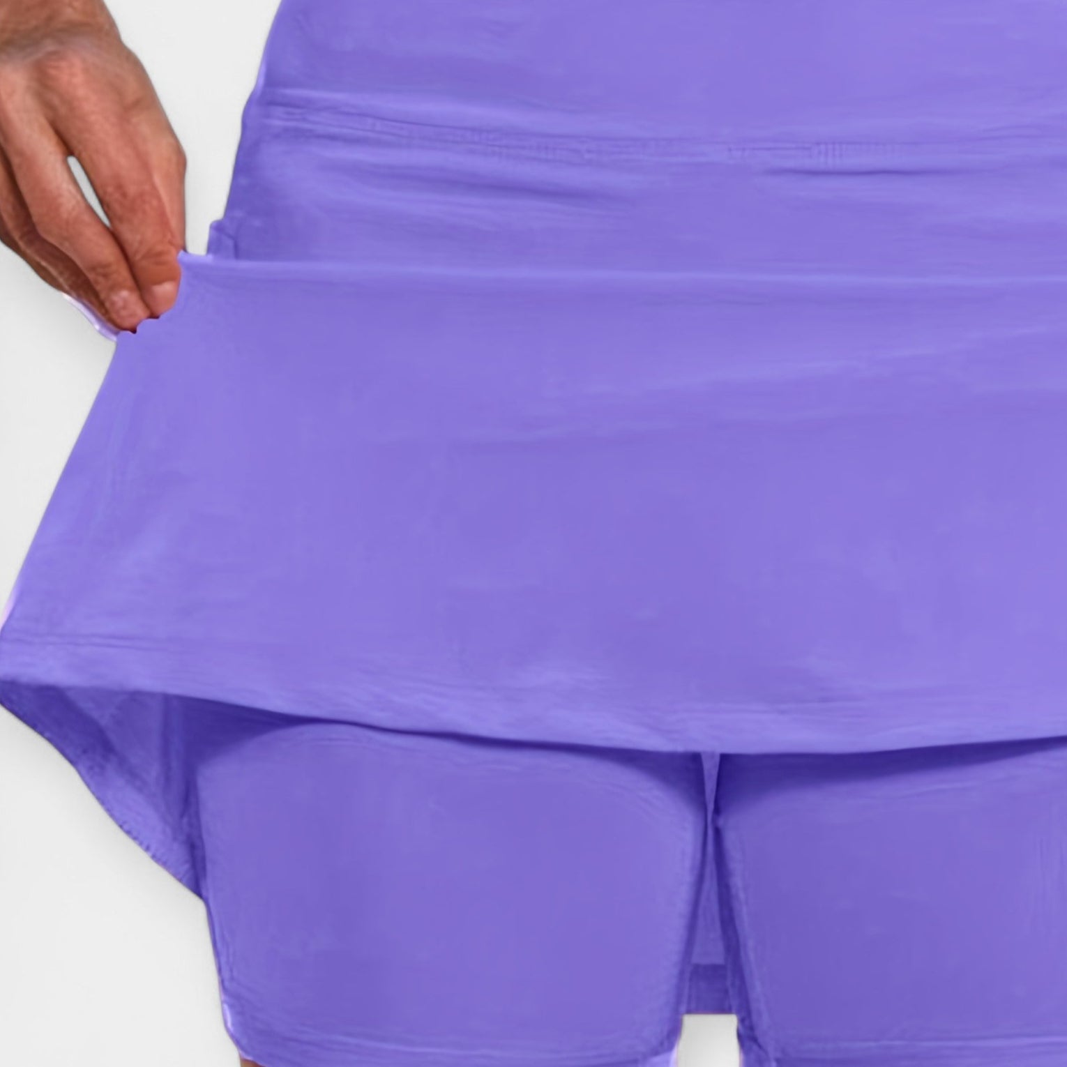 Short-Jupe Taille Haute