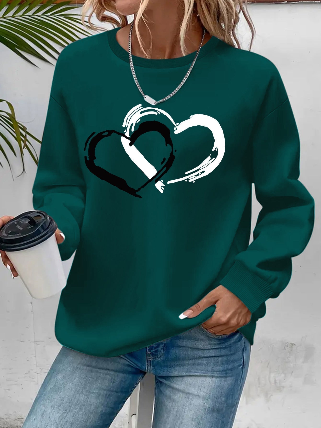 Sharyn | Pull Élégant en Cœur