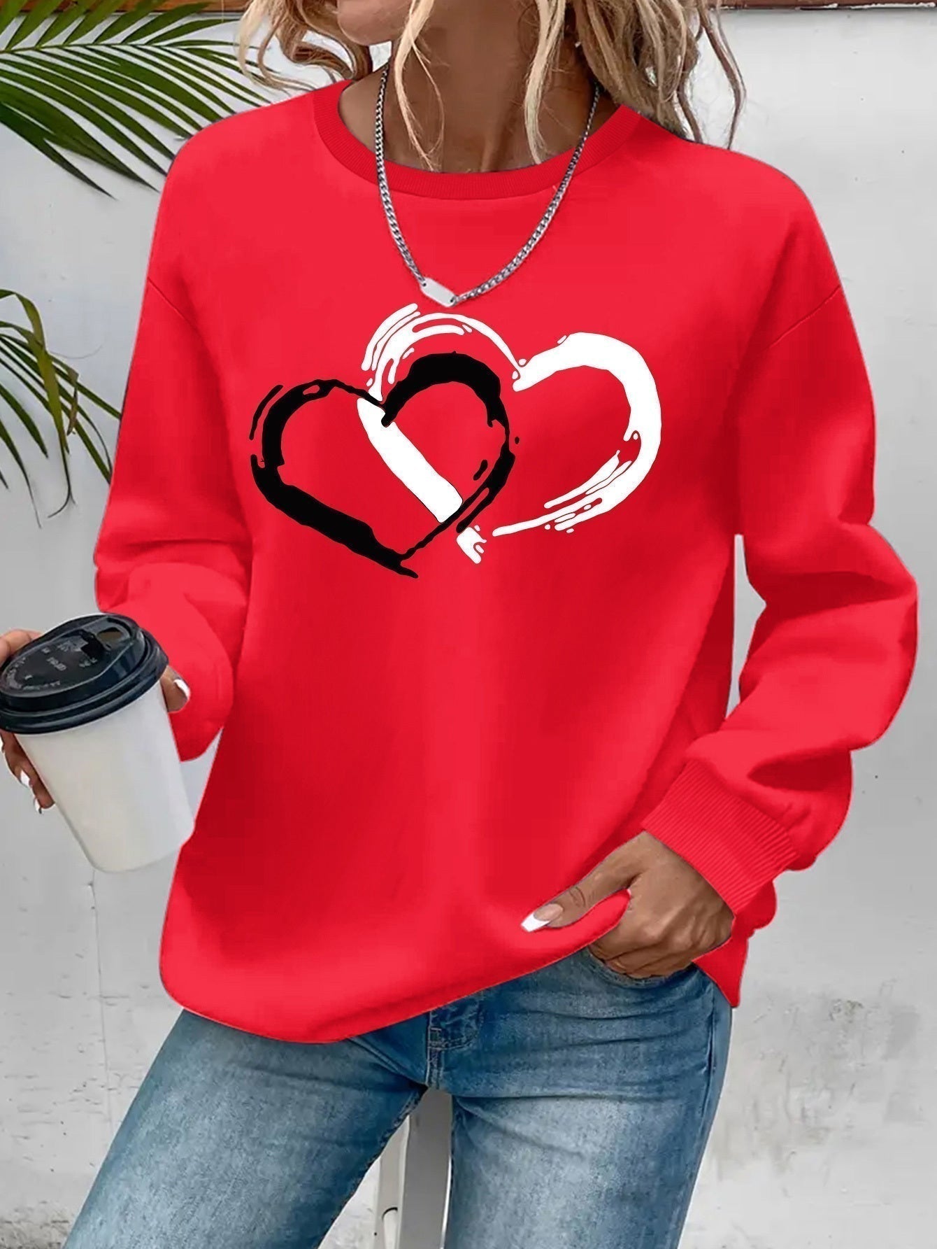 Sharyn | Pull Élégant en Cœur