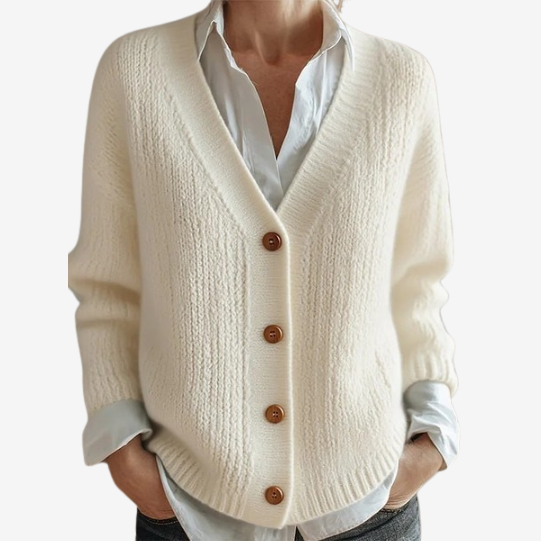 Cardigan doux à boutons Merlin™