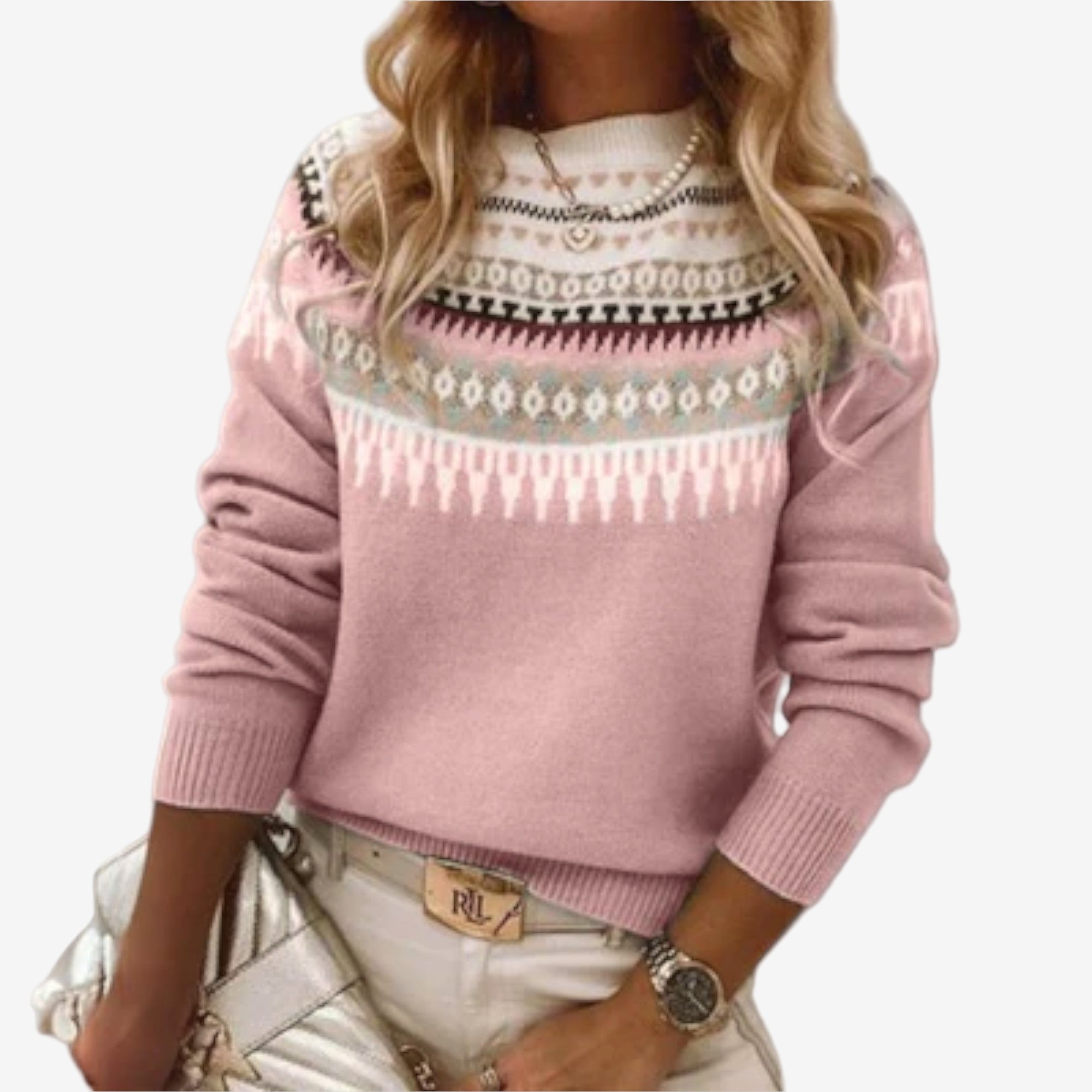 Lina™ Pull en Tricot Élégant