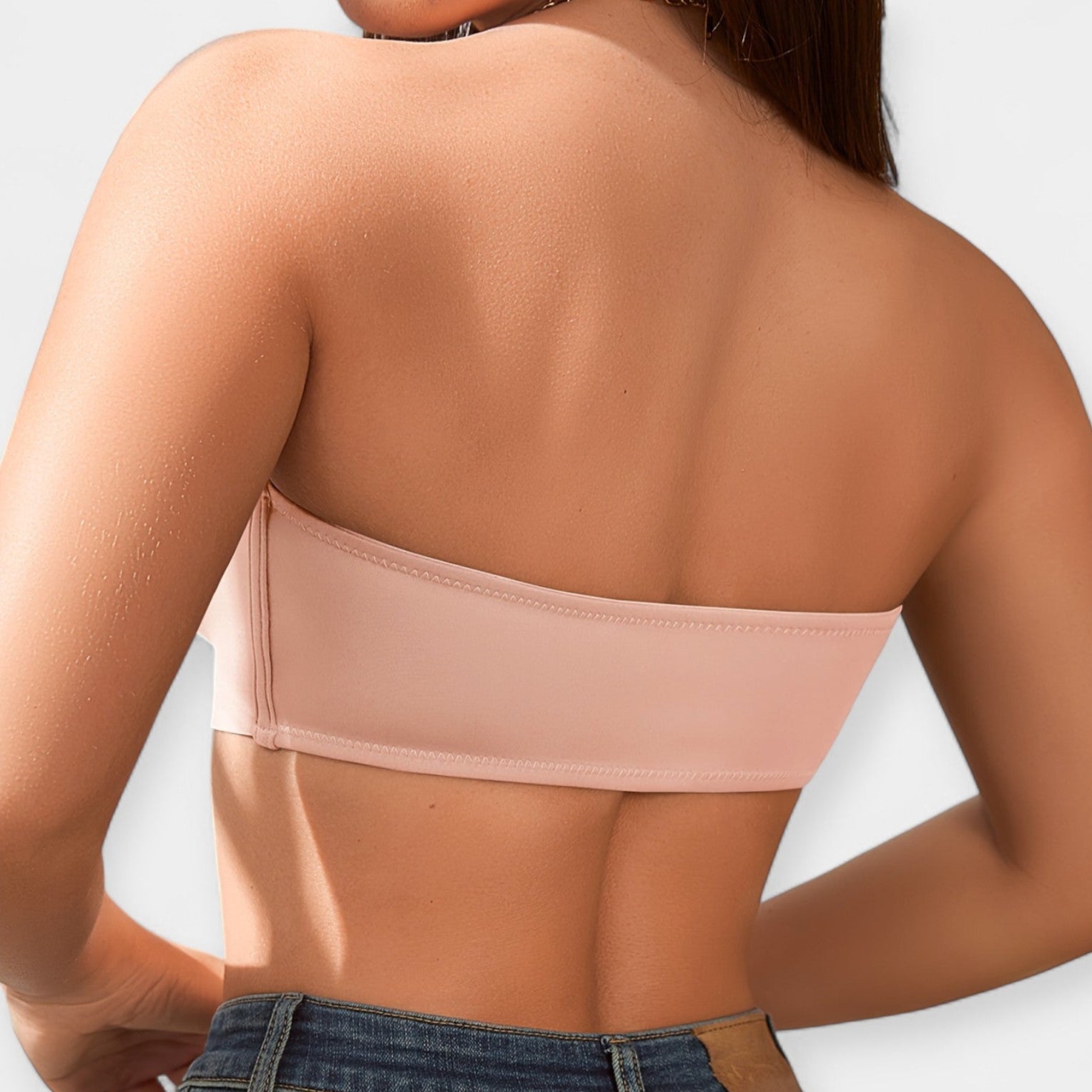 Soutien-gorge bandeau sans bretelles sans rembourrage