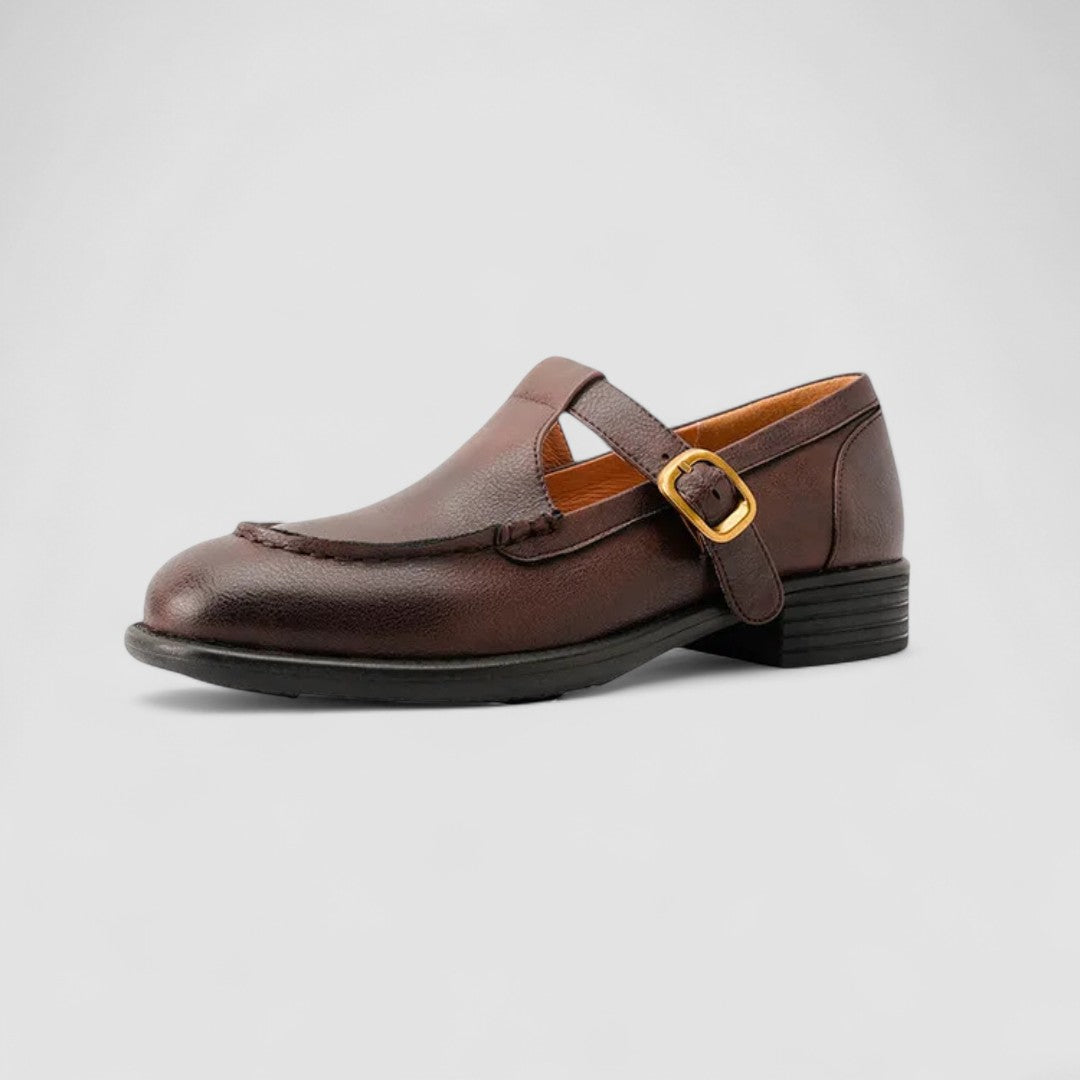 Avery - Chaussures Orthopédiques Mary Jane à Bout Carré