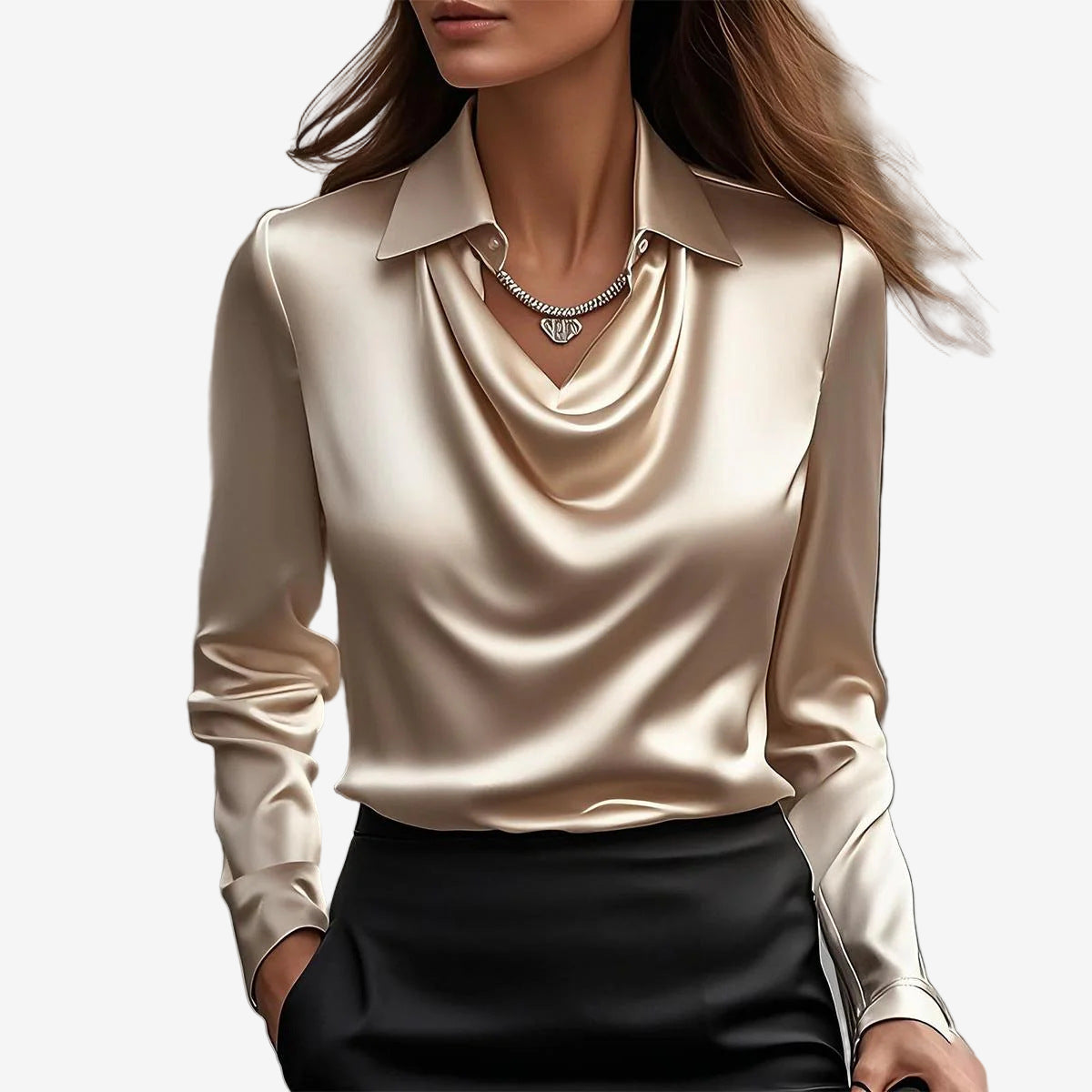 Blouse à Col Bateau Elira™
