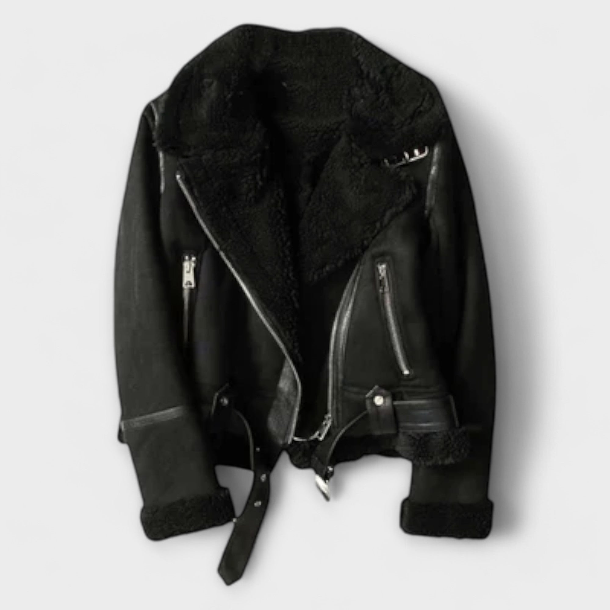 Veste Aviateur en Mouton Aurora