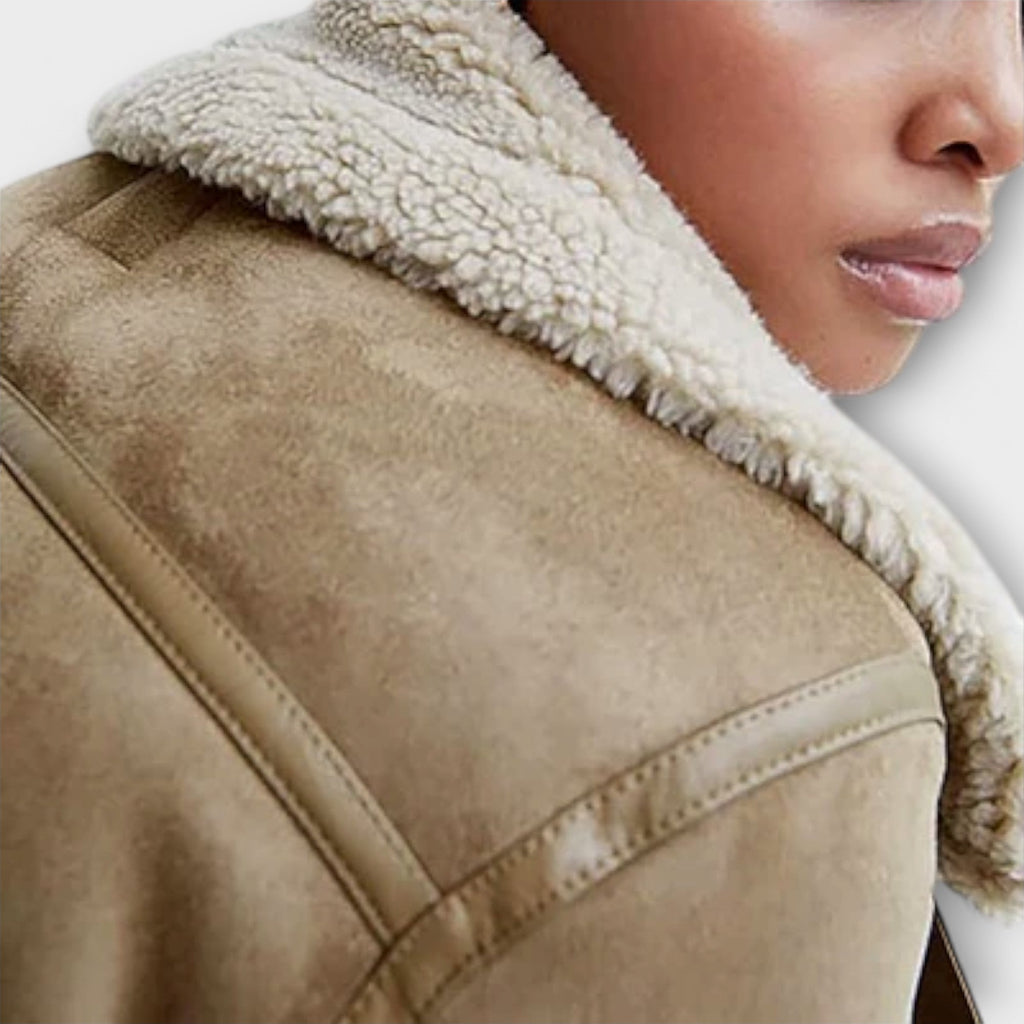 Veste Aviateur en Mouton Aurora