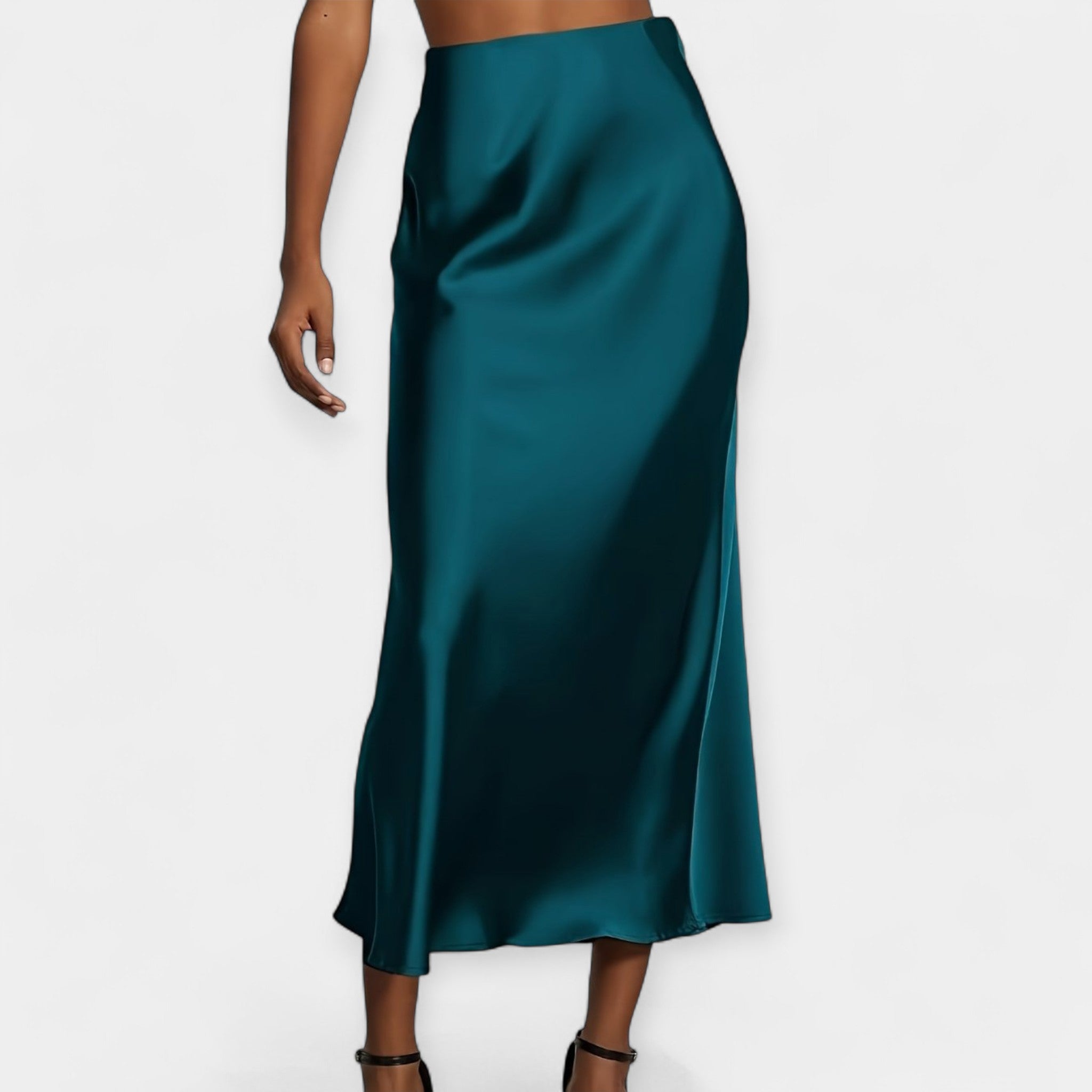 Jupe en Satin Élégante