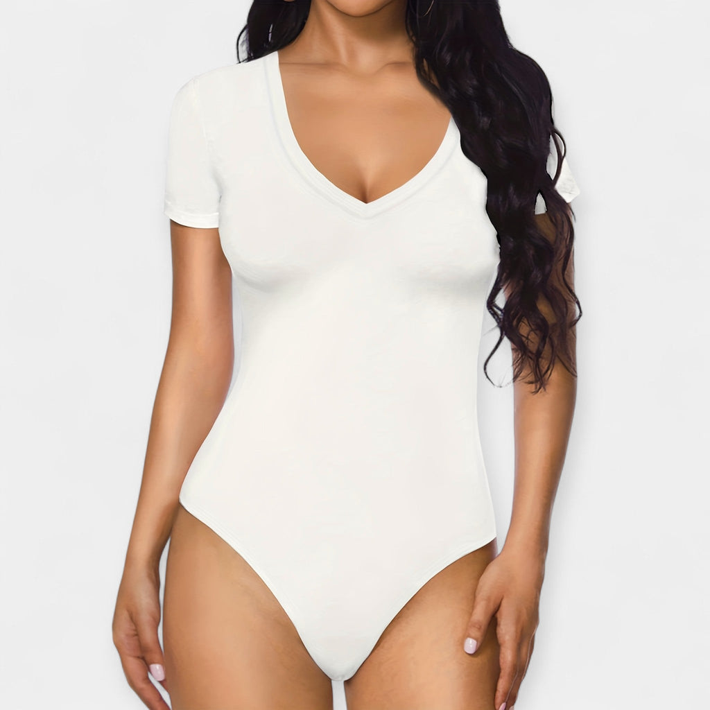 Body léger avec décolleté en V