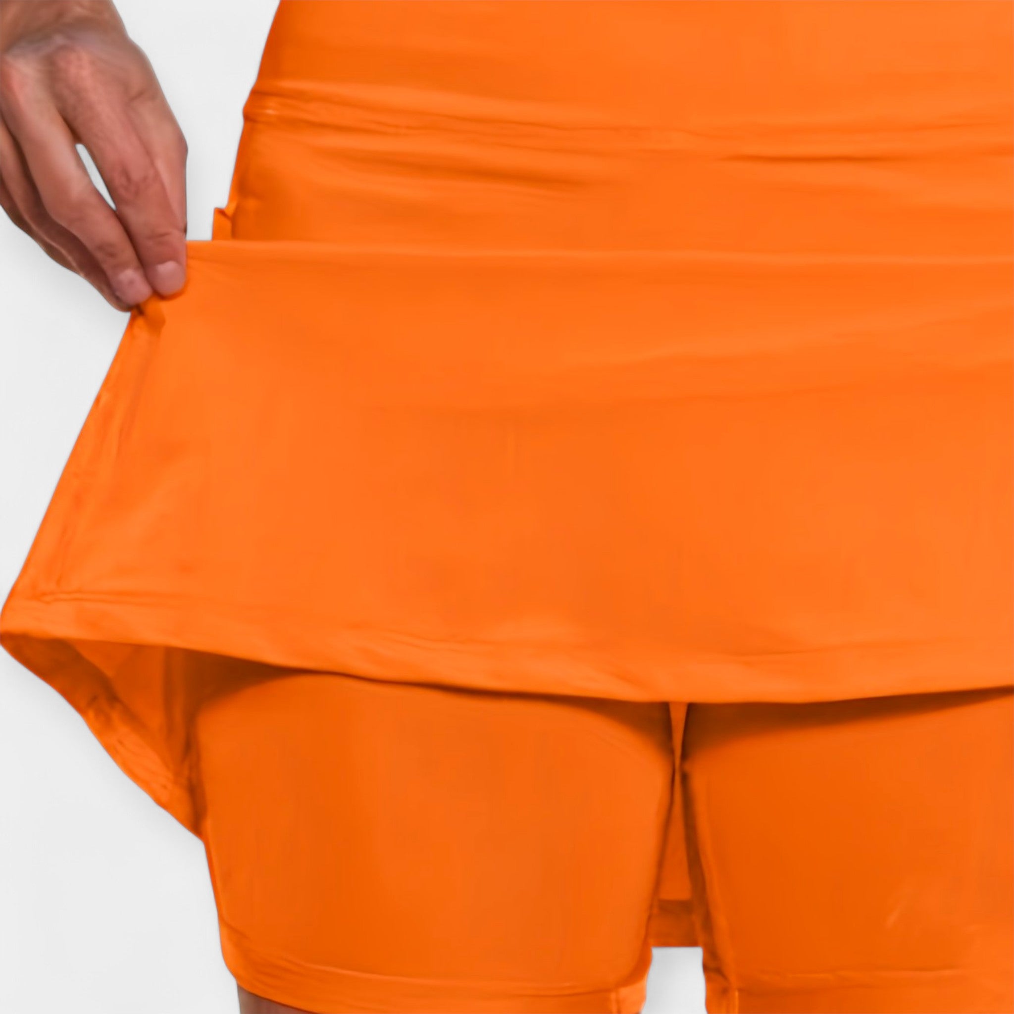 Short-Jupe Taille Haute