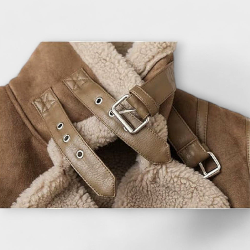 Veste Aviateur en Mouton Aurora