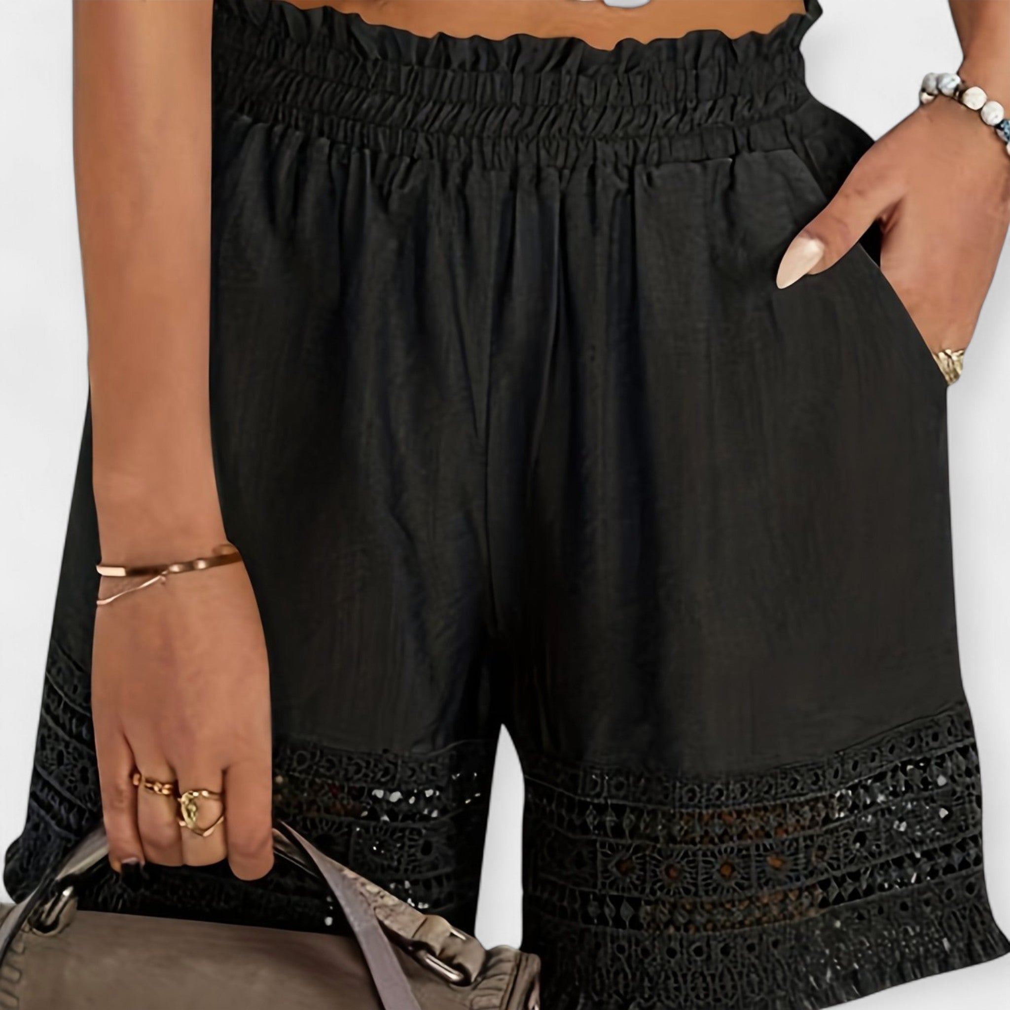 Shorts en Dentelle d'Été