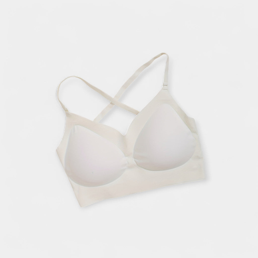 Soutien-gorge sans fil avec dos ouvert