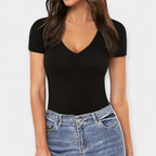 Body léger avec décolleté en V