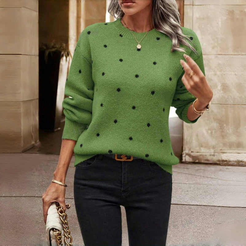 Esmee | Pull à pois classique
