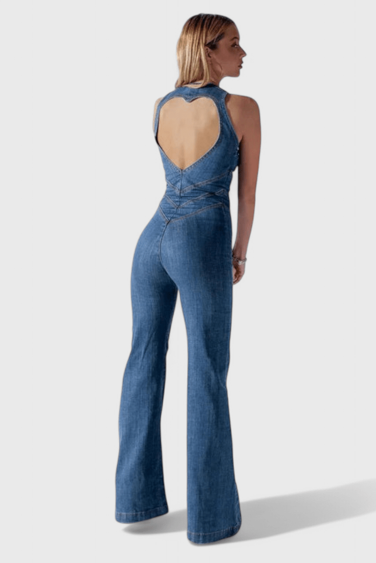 Ditte | Salopette en Denim