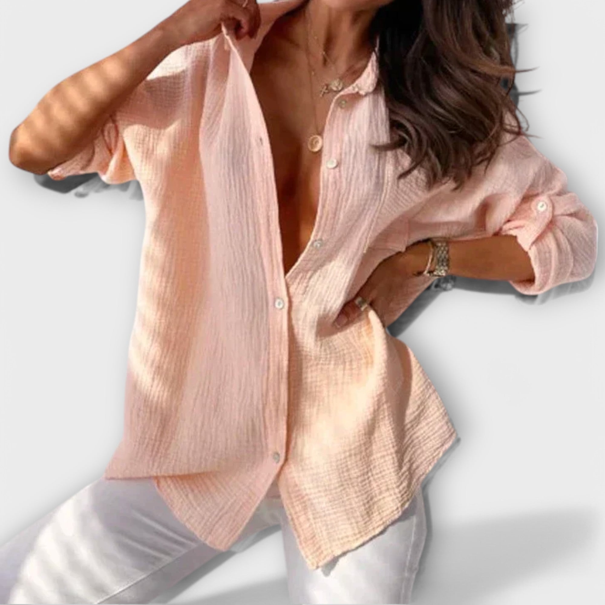 Jessica - Blouse Colorée pour le Printemps et l'Été