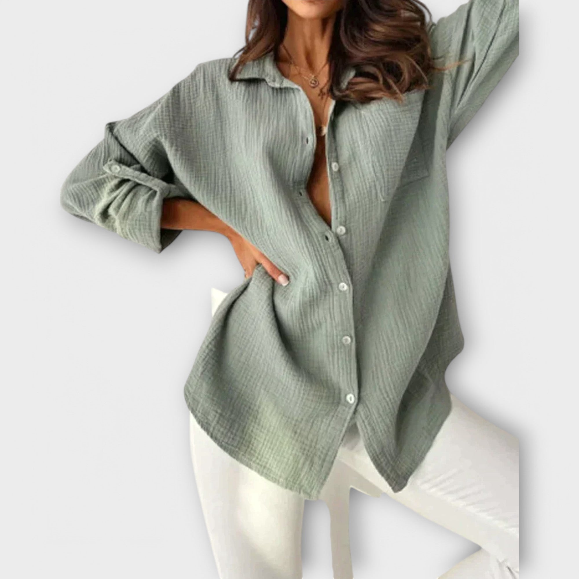 Jessica - Blouse Colorée pour le Printemps et l'Été