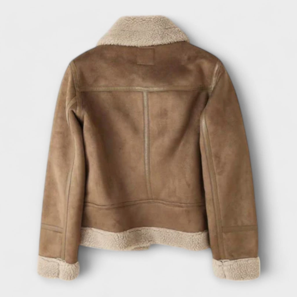 Veste Aviateur en Mouton Aurora
