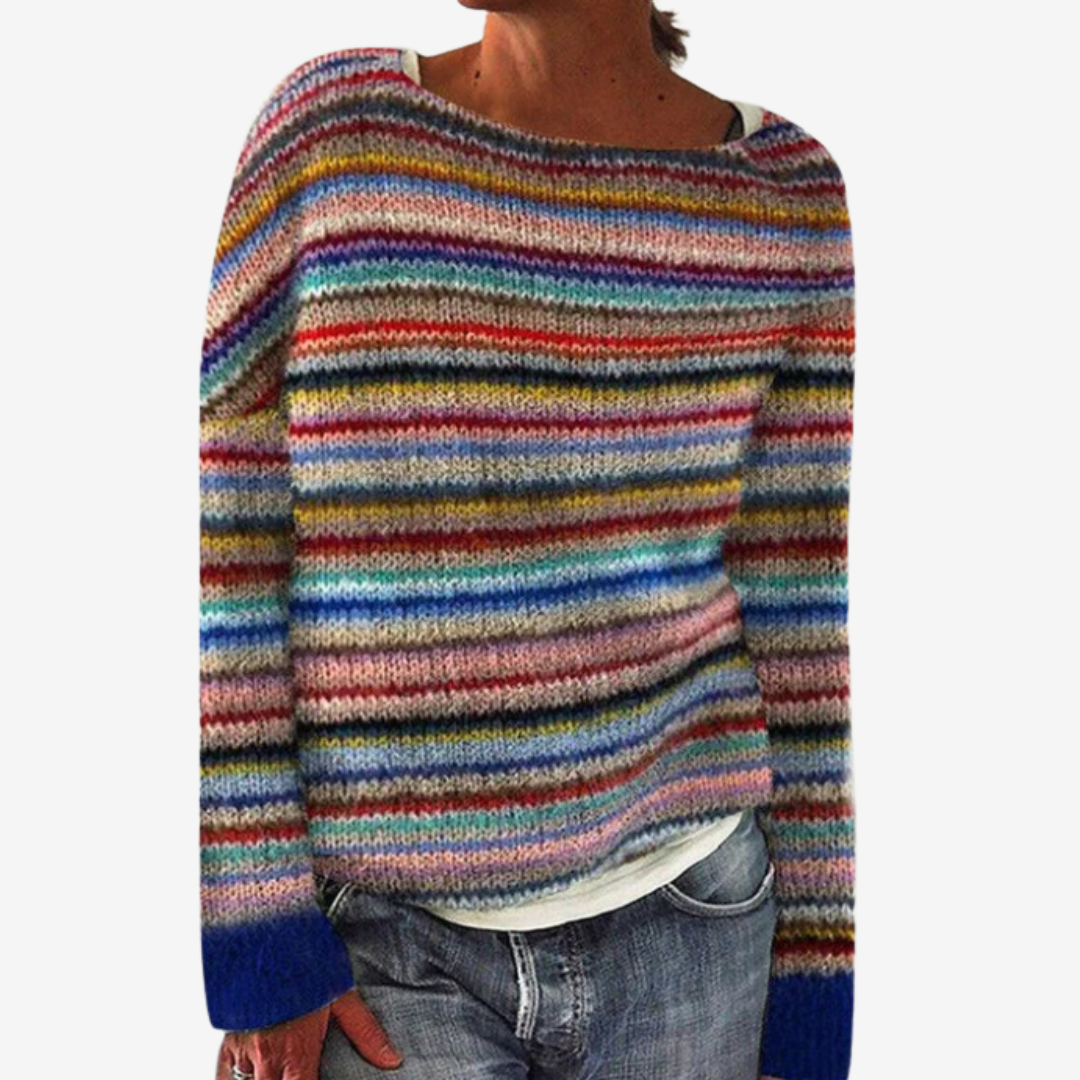 Pull rayé multicolore Manón™