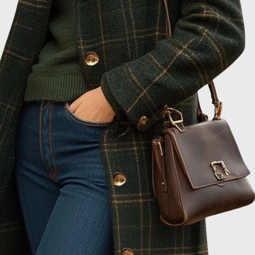 Marwell | Manteau en mélange de laine chaud