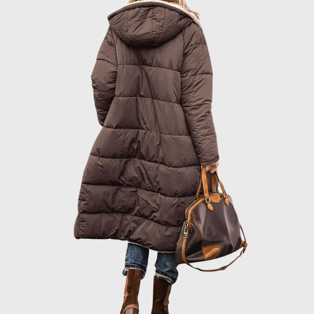 Fairford | Manteau Puffer Rembourré Réversible en Laine