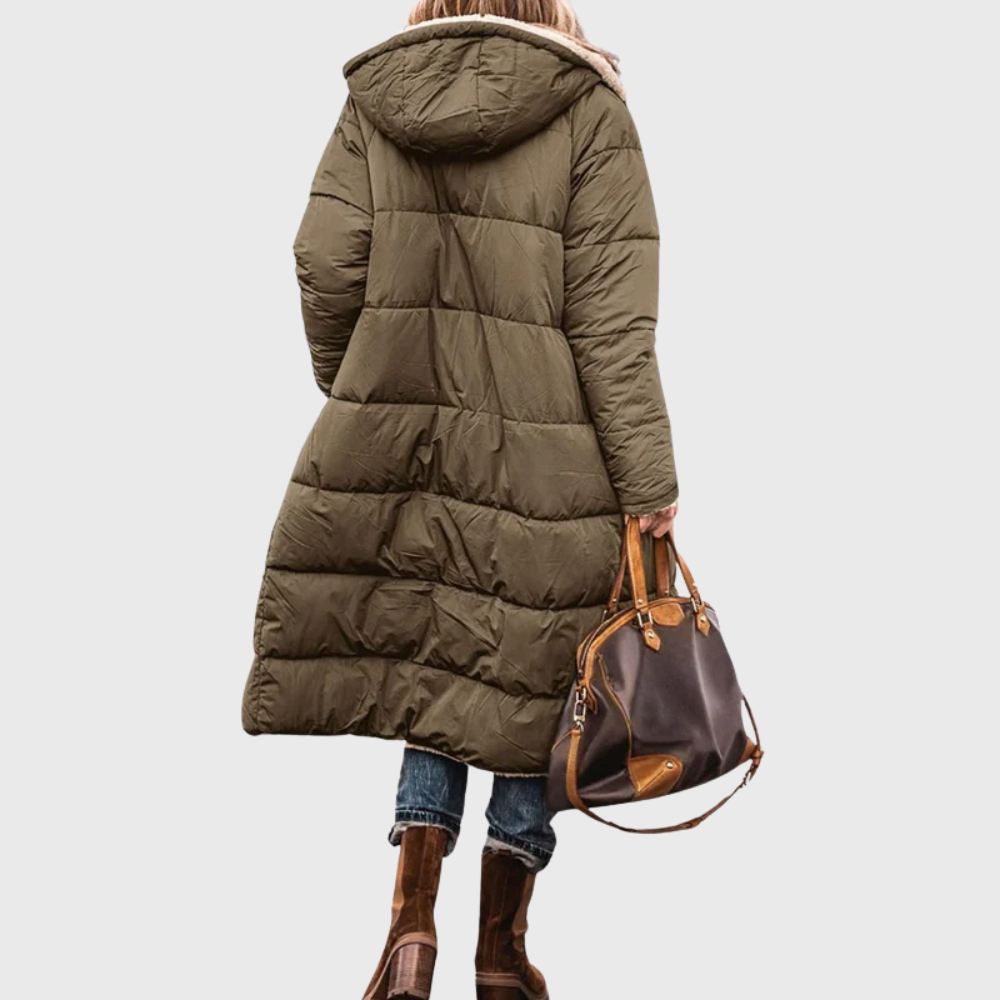 Fairford | Manteau Puffer Rembourré Réversible en Laine