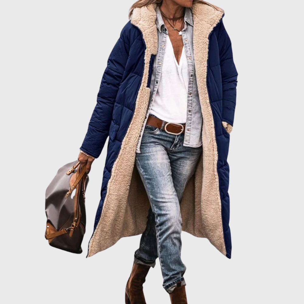 Fairford | Manteau Puffer Rembourré Réversible en Laine
