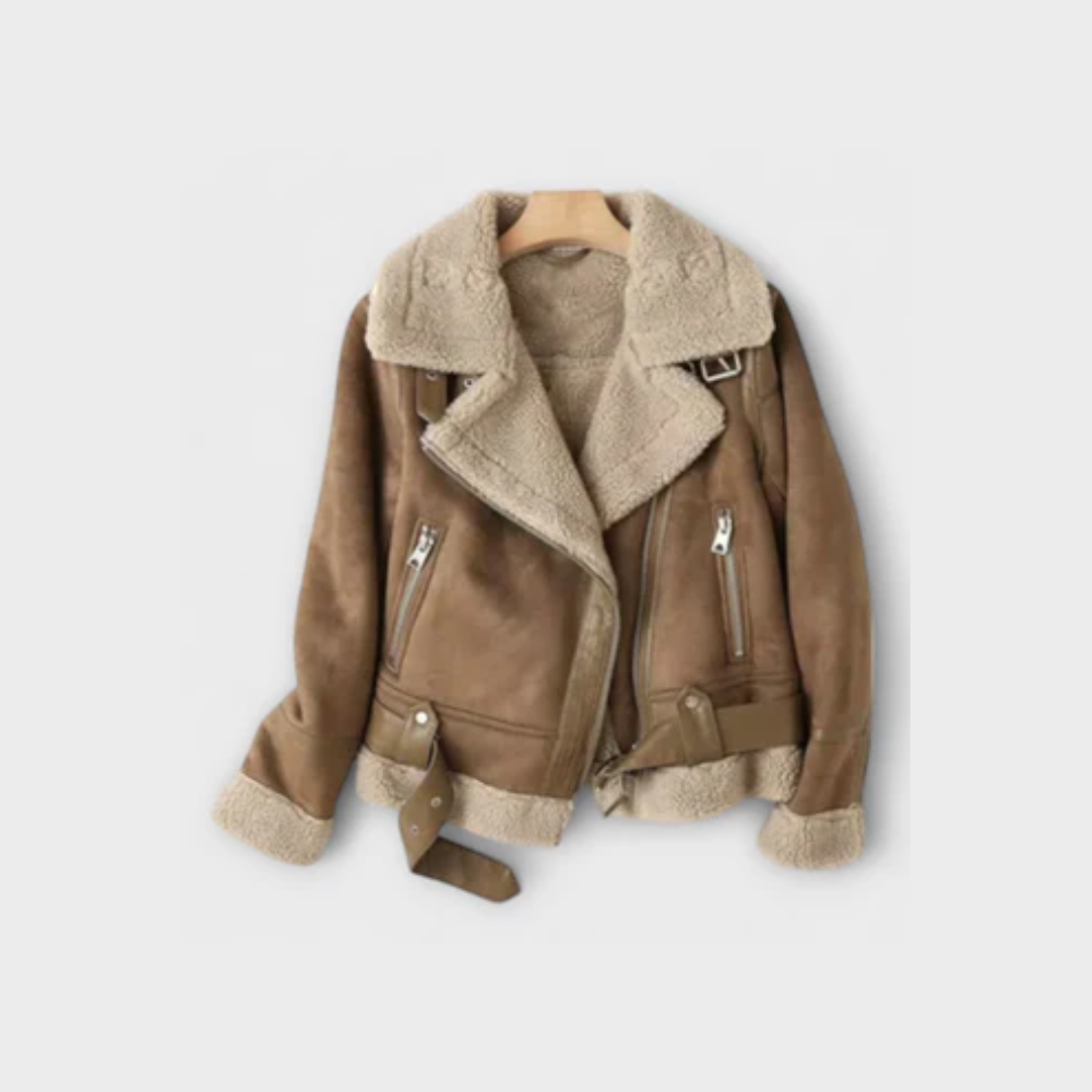 Veste Aviateur en Mouton Aurora