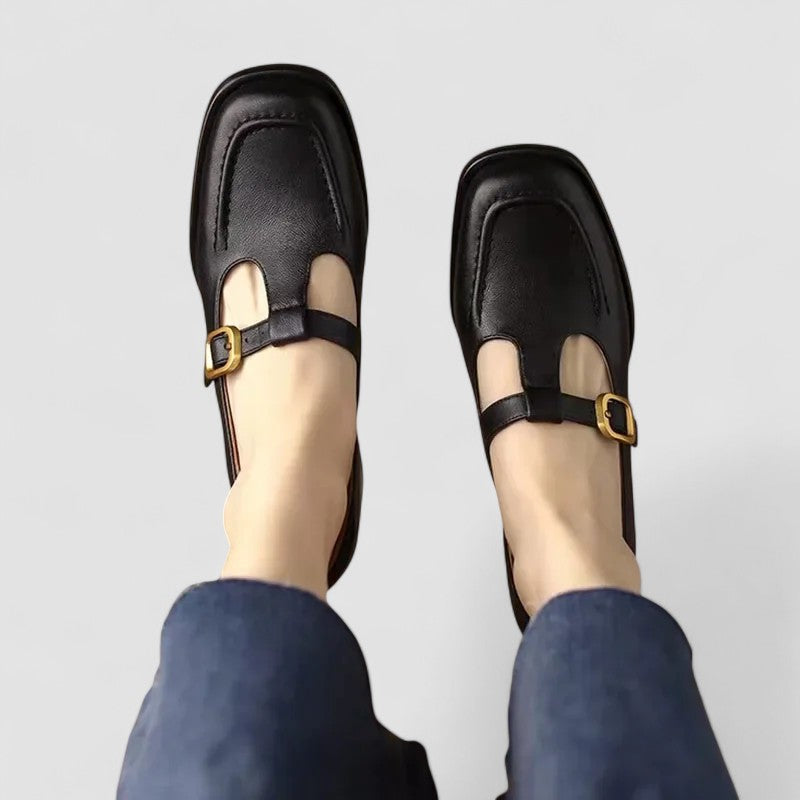 Elizabeth - Chaussures Orthopédiques avec T-Strap Mary Jane