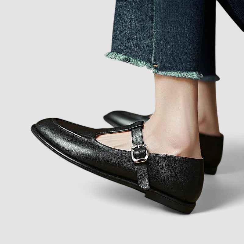 Camila – Chaussures orthopédiques Mary Jane à talon bas