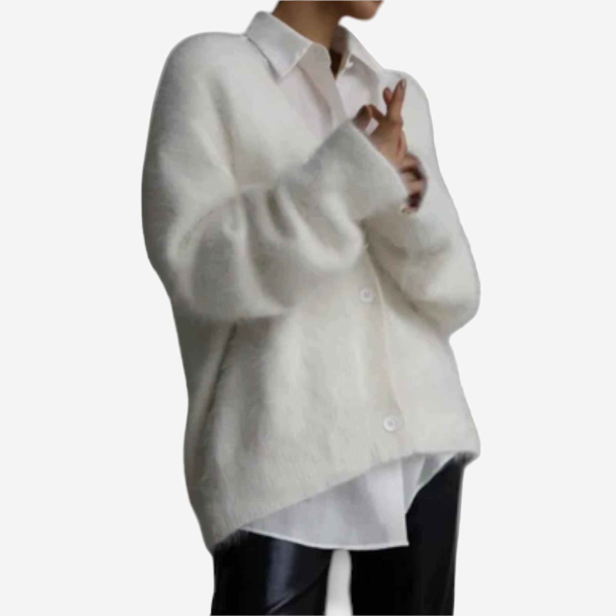 Pull en tricot pelucheux Lilah™