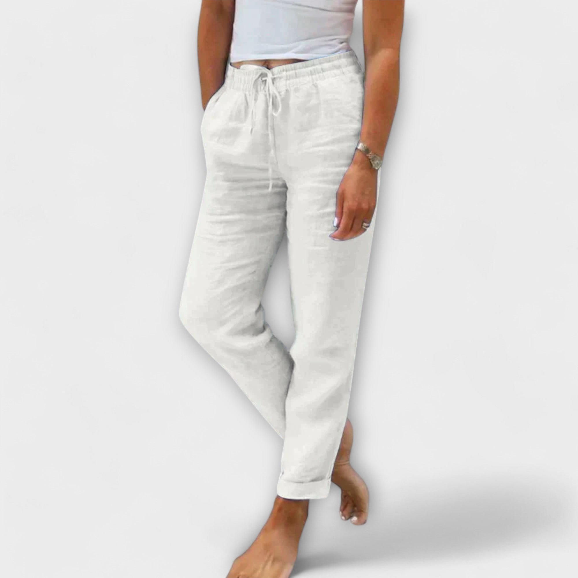 Pantalon en Lin Léger