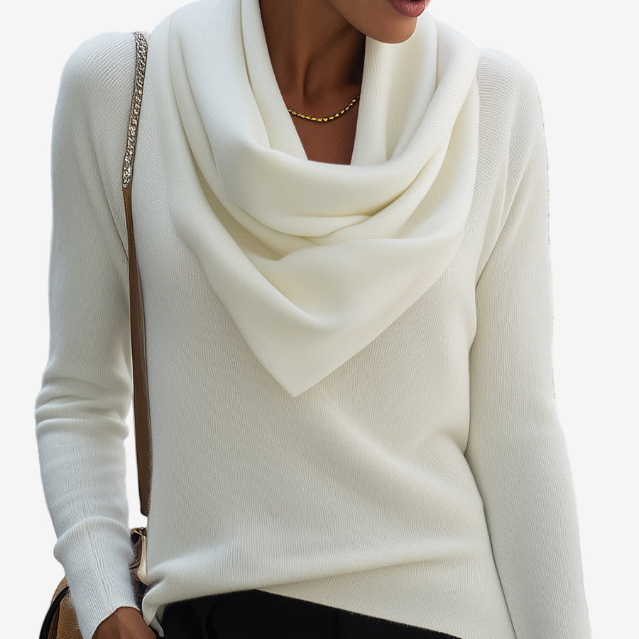 Pull à Col Drapé Patricia™