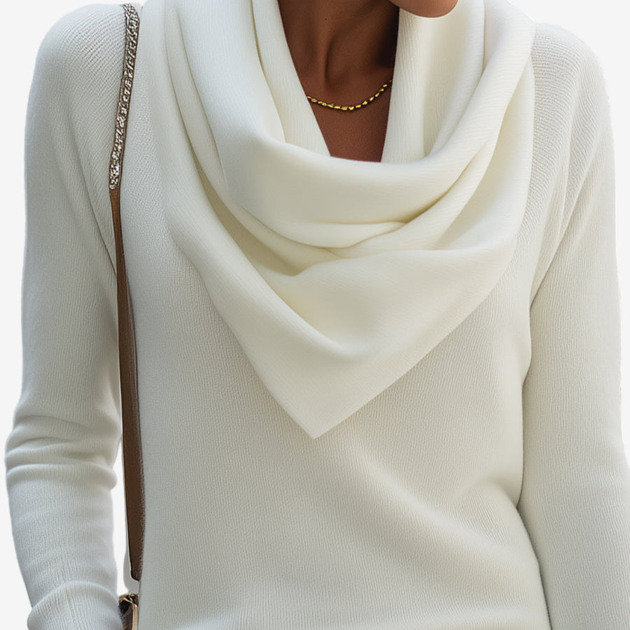 Pull à Col Drapé Patricia™