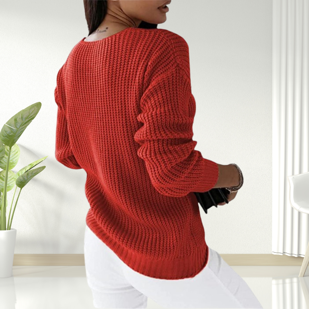 Oriana | Pull V-Neck Confortable