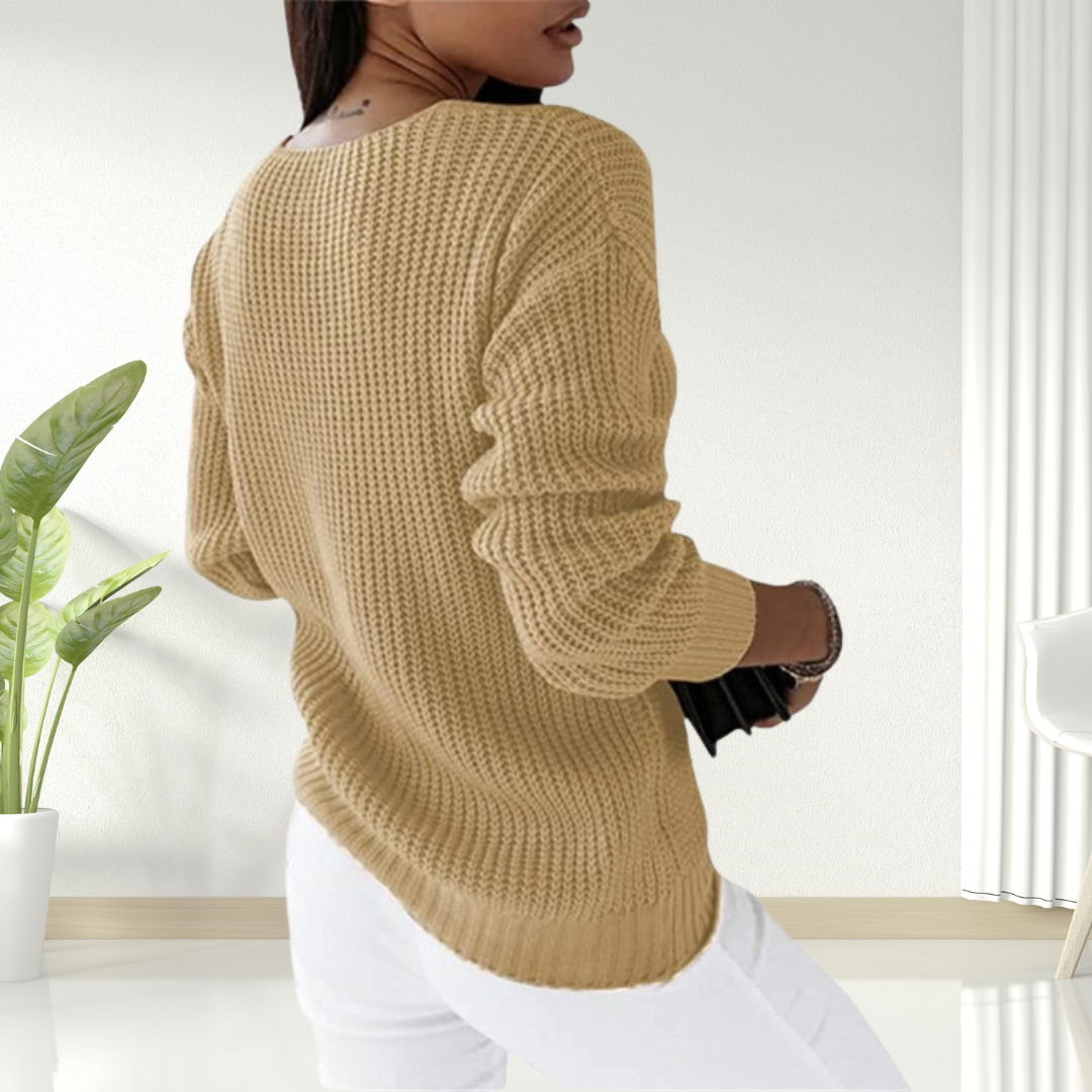 Oriana | Pull V-Neck Confortable