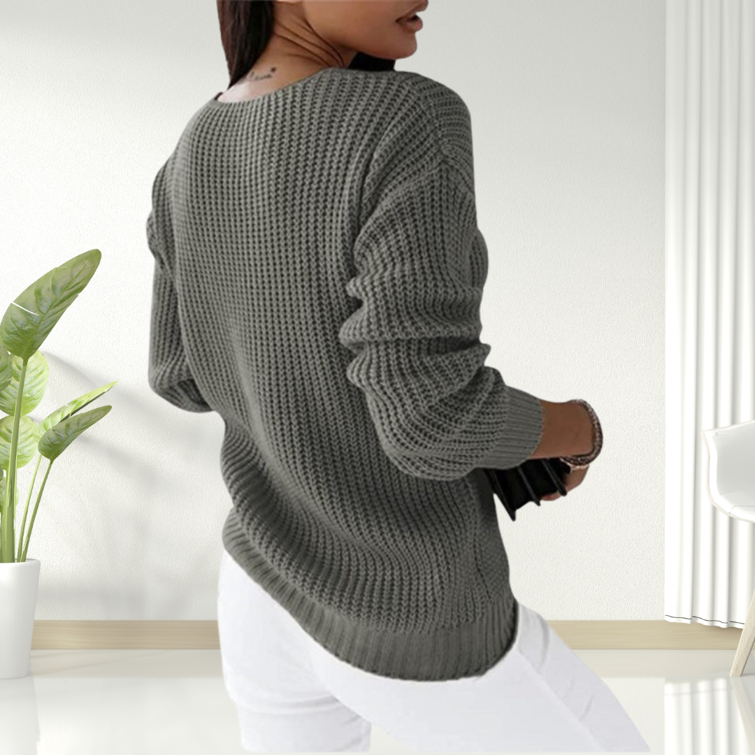 Oriana | Pull V-Neck Confortable