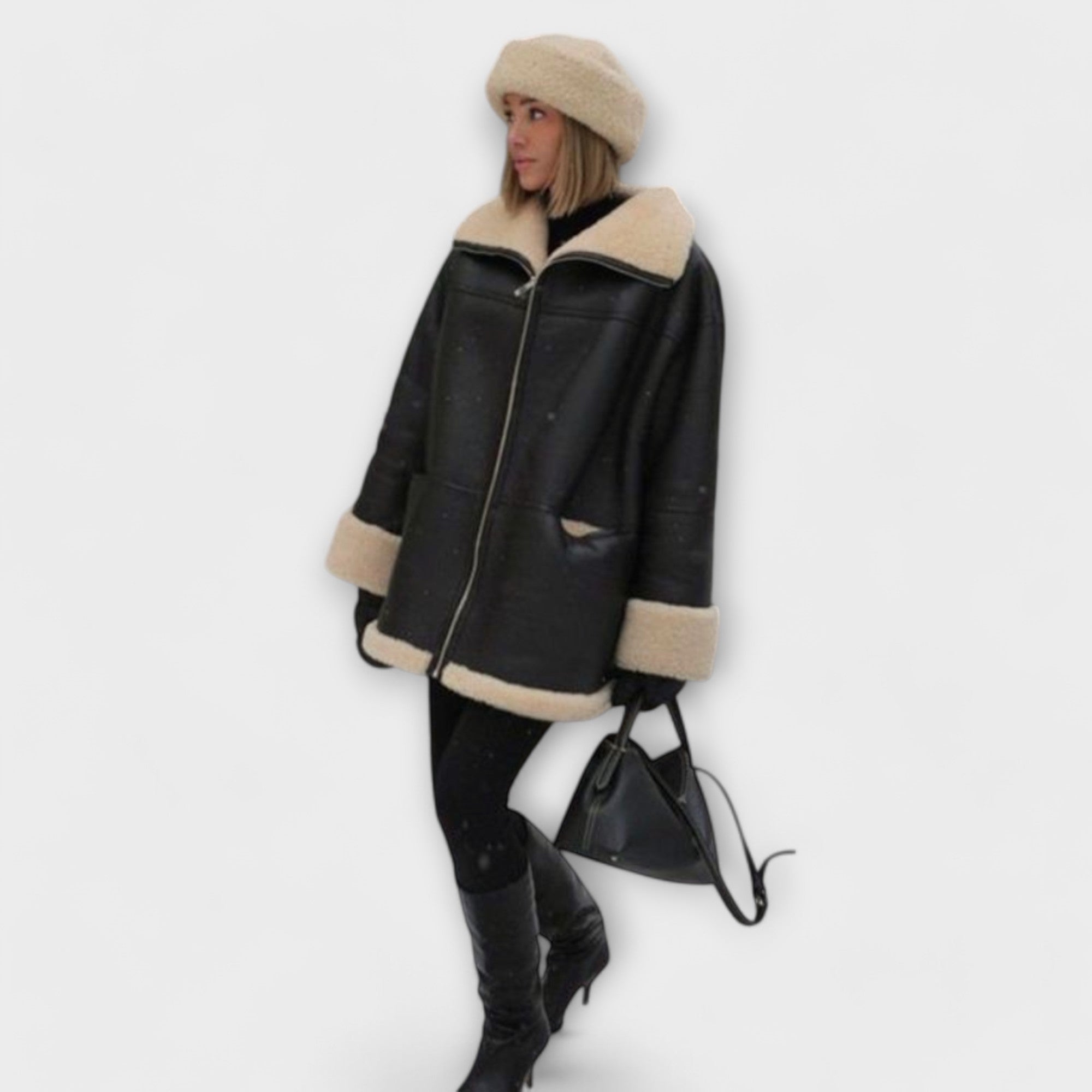 Veste en cuir