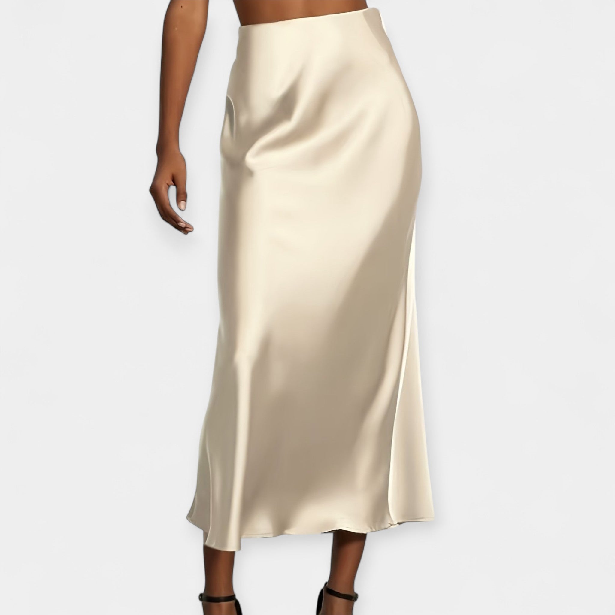 Jupe en Satin Élégante