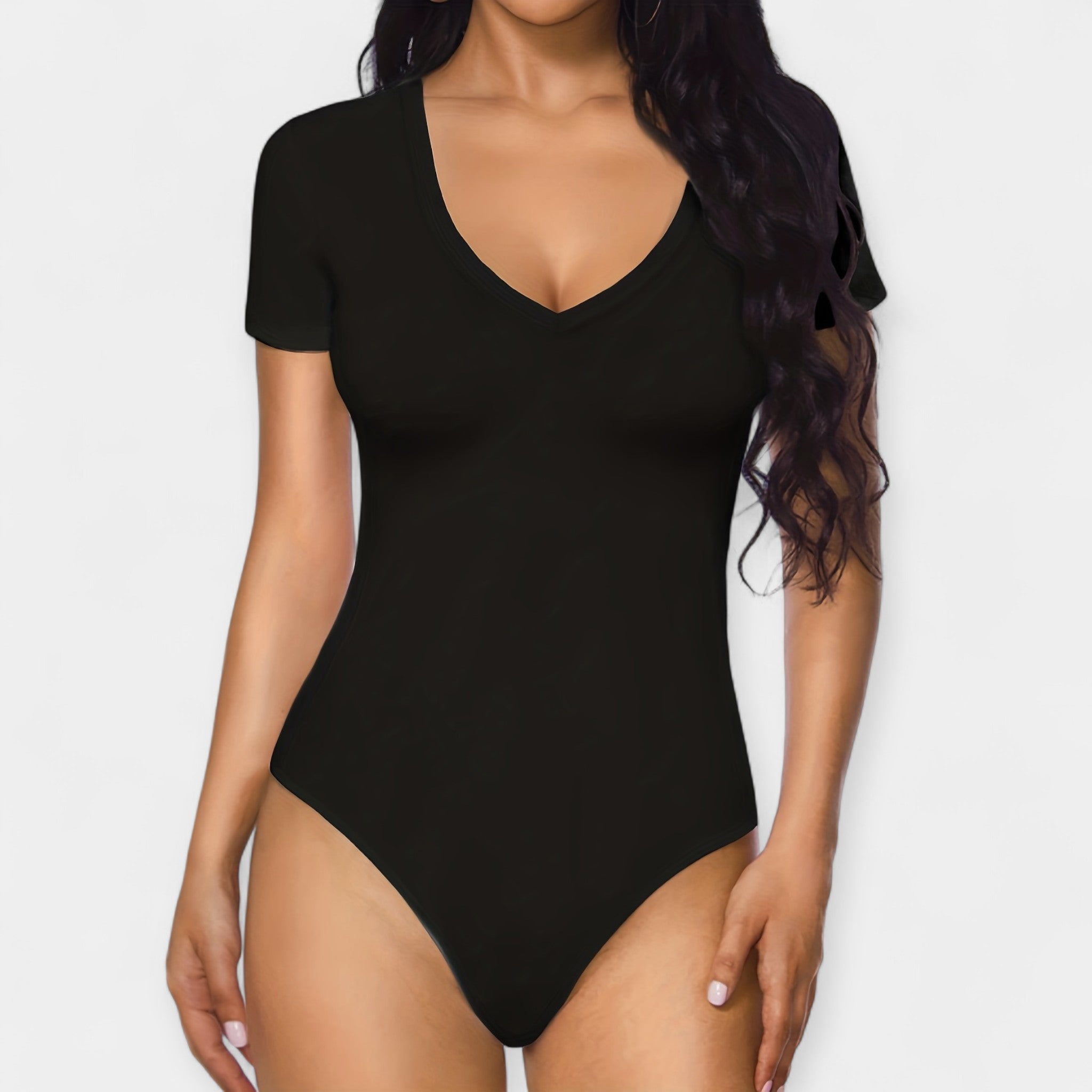 Body léger avec décolleté en V