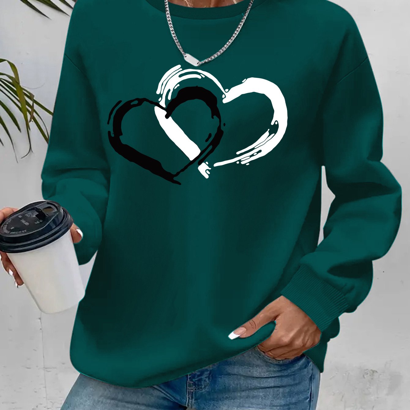 Sharyn | Pull Élégant en Cœur