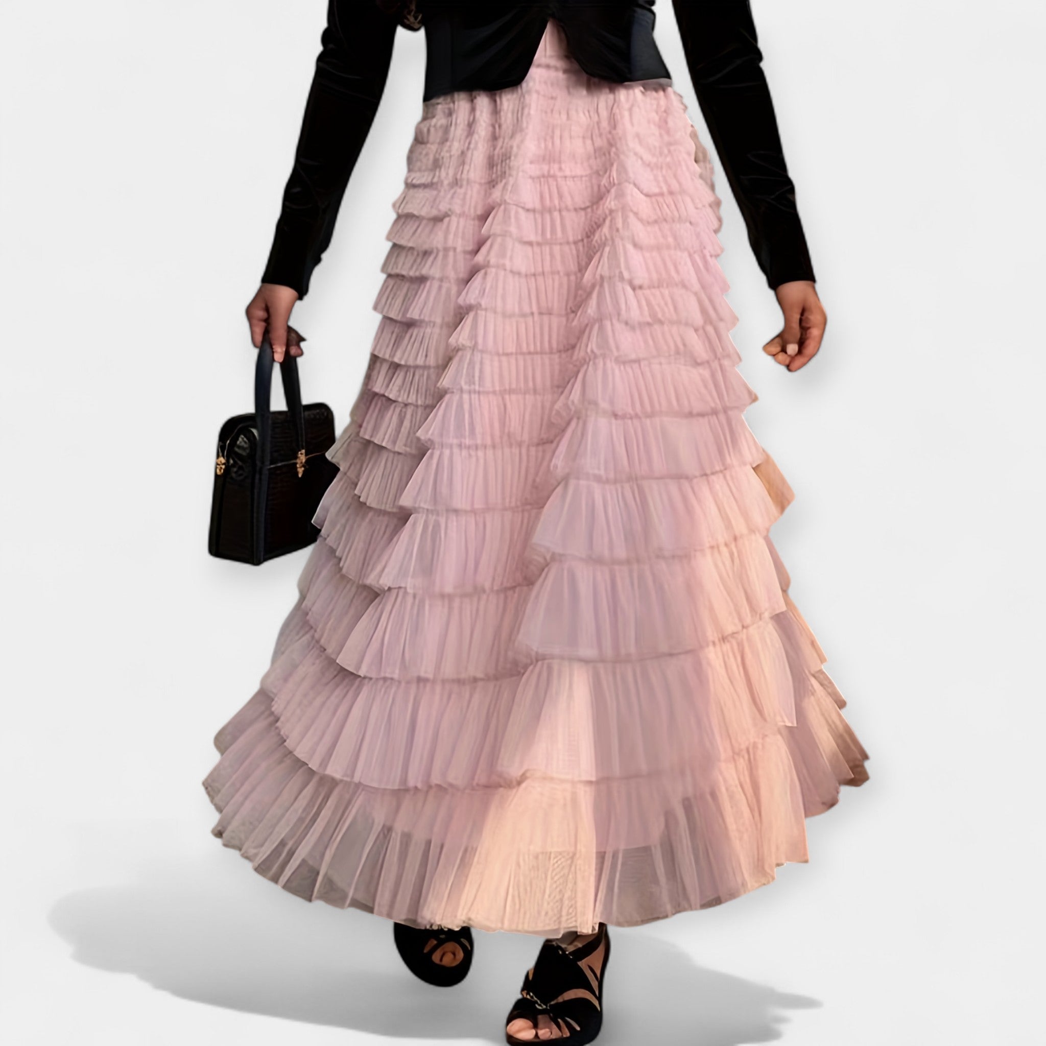Jupe en Tulle avec Volume et Élégance