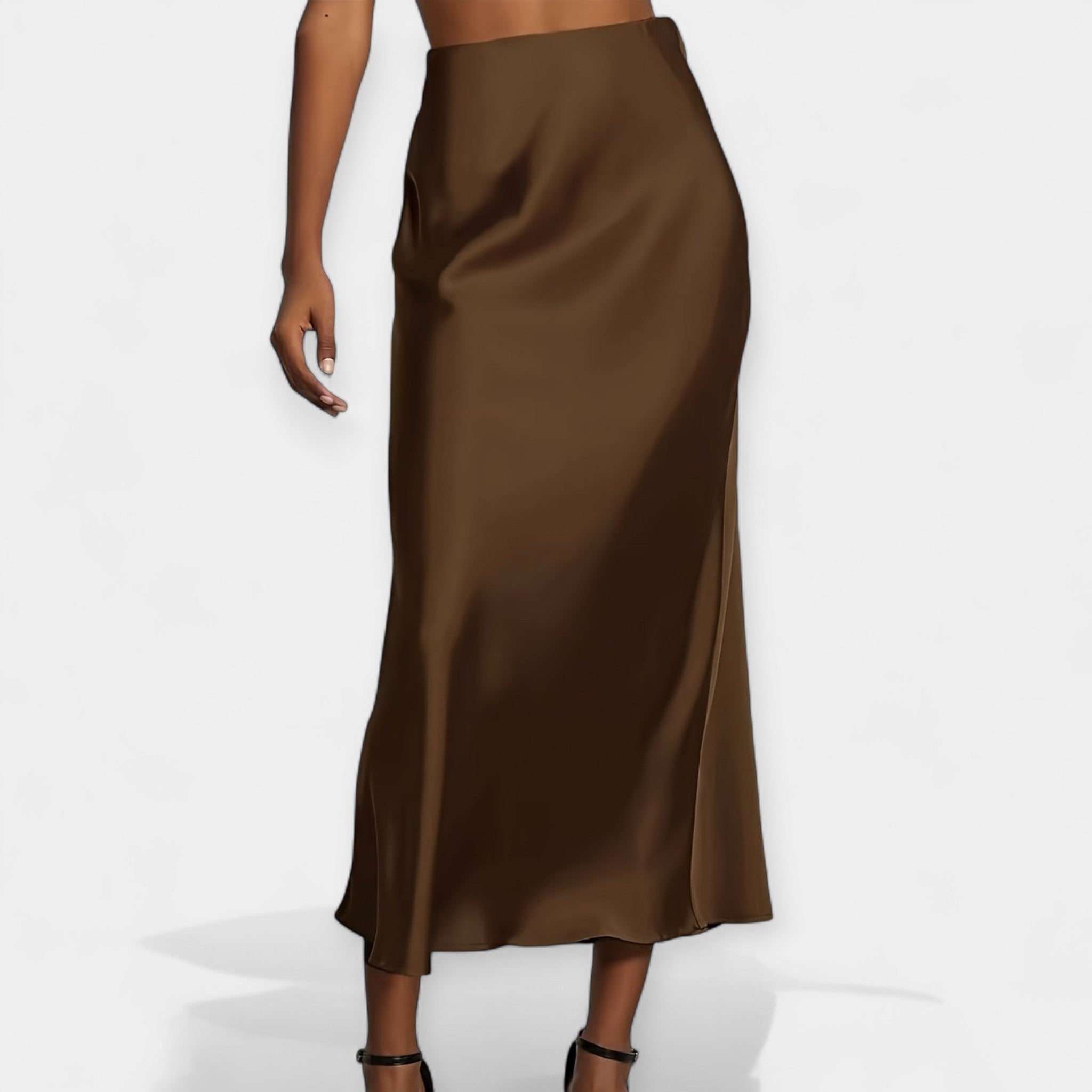 Jupe en Satin Élégante