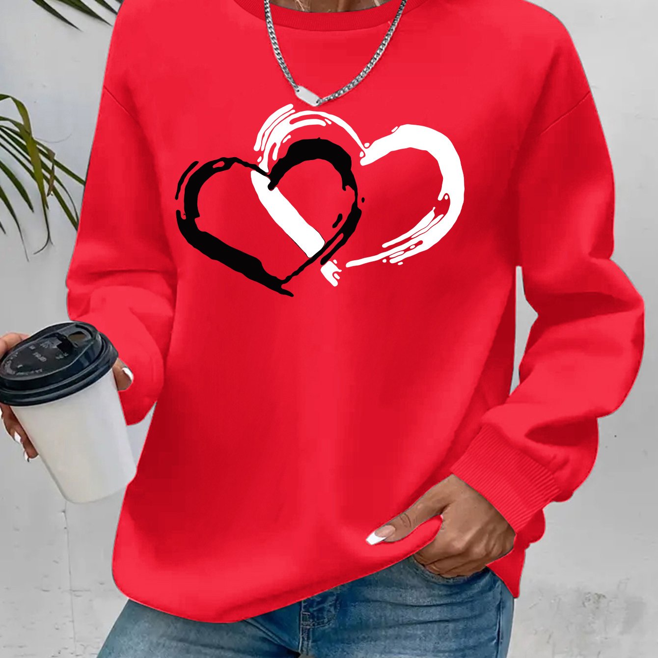 Sharyn | Pull Élégant en Cœur