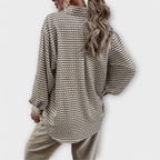 Ashley - Blouse Vintage à Manches Longues