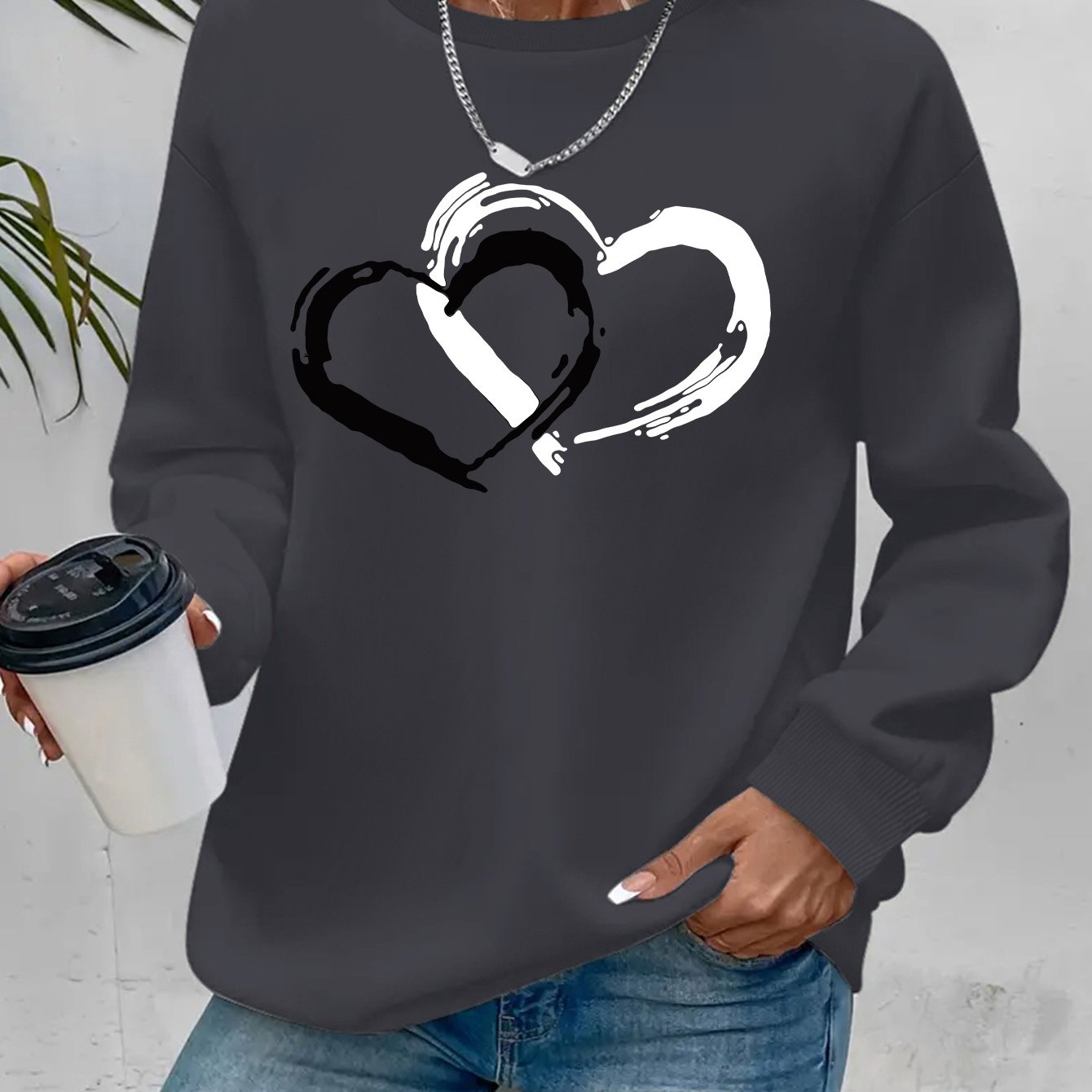 Sharyn | Pull Élégant en Cœur