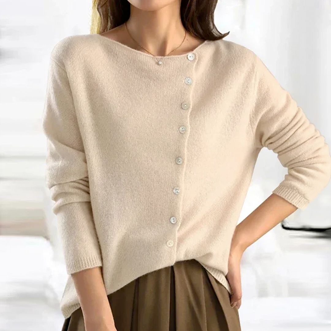 Alfonsa | Cardigan Doux à Devant Ouvert