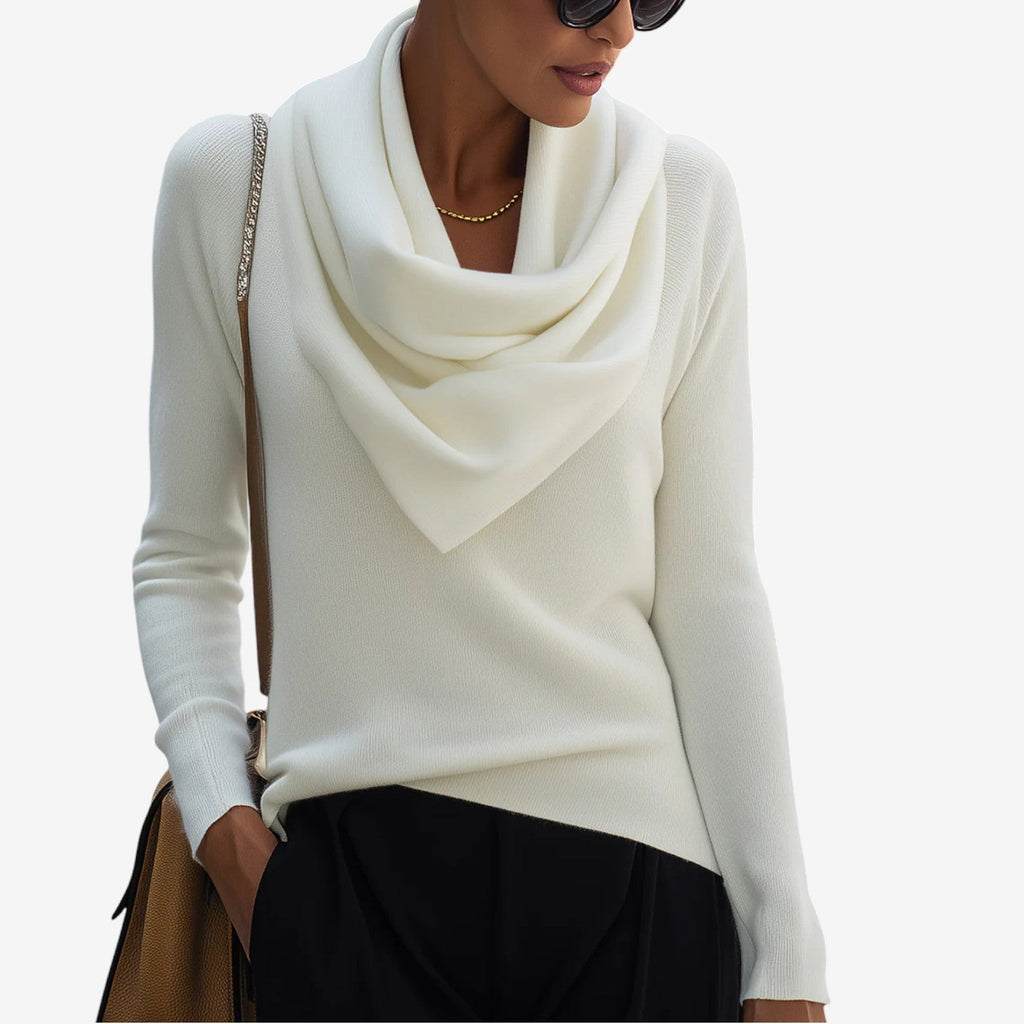 Pull à Col Drapé Patricia™
